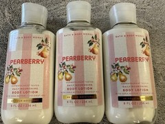 Lot Of 3 Bottles Bath & Body Works Pearberry Daily Body Lotion Cream NEW