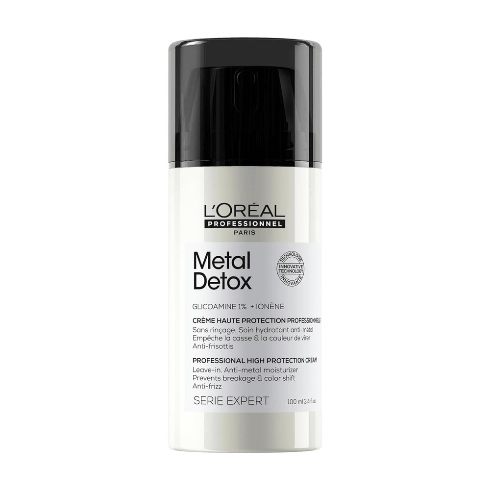 Hair Styling Cream Metal Detox Smoothing Leave In Treatment L Oreal Lightweight