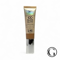 IT COSMETICS CC + NUDE GLOW COLOR CORRECTING MEDIUM COVERAGE TINT NEUTRAL TAN