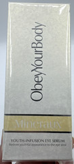 Mineraux Obey Your Body Youth Infusion Eye Serum NIB Made In Spain Paraben Free
