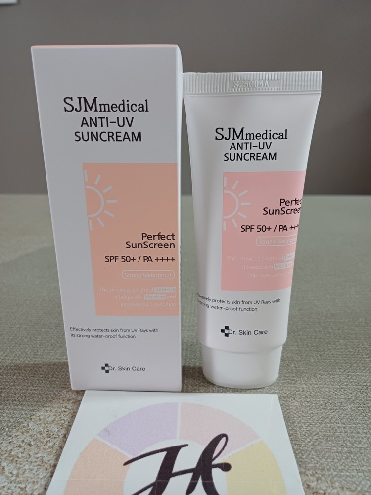 SJMCOS Perfect Anti-UV Waterproof Sun Cream 60g x 4pcs (SPF50+ PA+++) Sunscreen