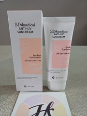 SJMCOS Perfect Anti-UV Waterproof Sun Cream 60g x 4pcs (SPF50+ PA+++) Sunscreen