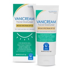Hydrating Facial Moisturizer with SPF 30, Broad Spectrum Protection, 2.5 Fl Oz