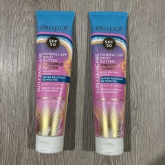 2 Pacifica Body Butter spf 50 Pineapple Flower Protect Hydrate