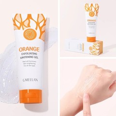 Orange Exfoliating Gel Brightening Dead Skin Remover Peeling Scrub Korean 50g
