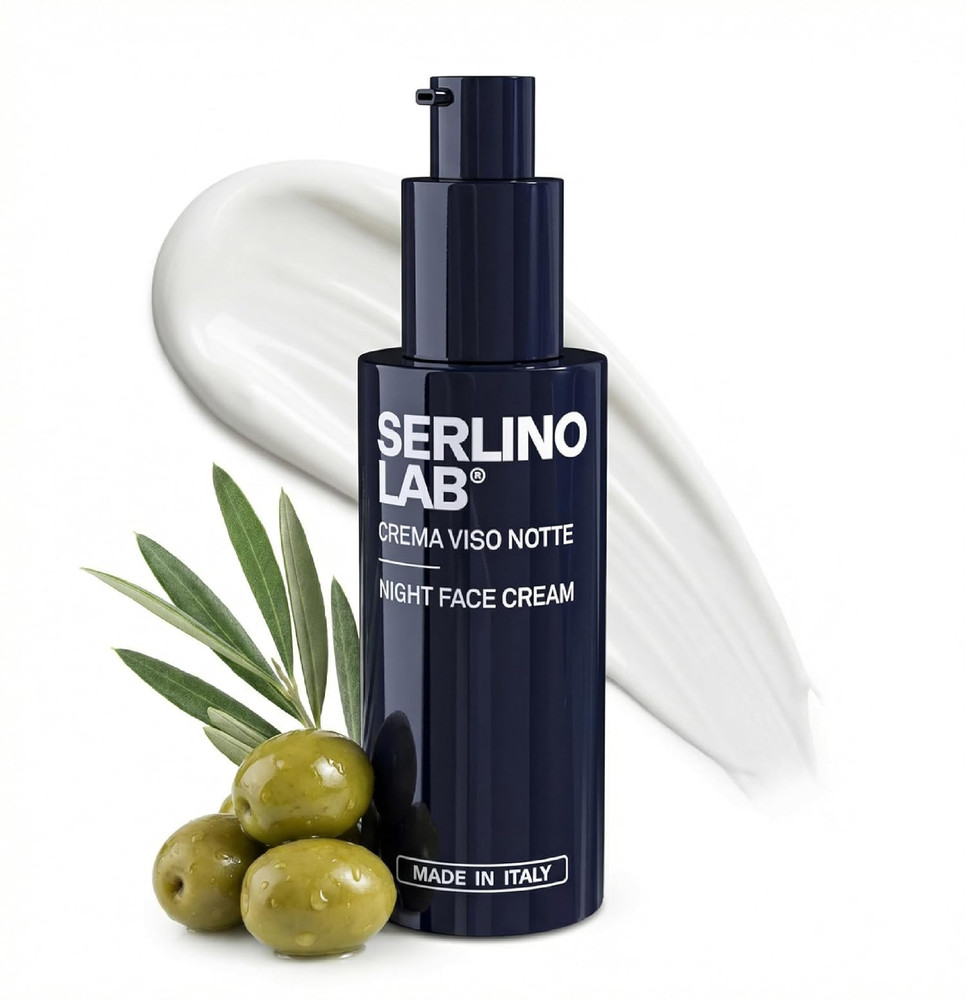 Serlino Lab Face Cream – Moisturizer with Retinol and Hyaluronic Acid, Refreshin