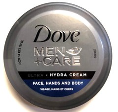 Dove Men+Care Ultra Hydra Cream for Face, Hands and Body 2.53 fl.oz 75 ml