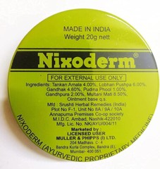 5 x Nixoderm Cream 20g For Skin Problems Eczema Ringworm Blemishes & Pimples