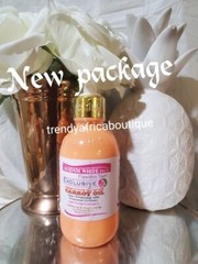 Evob M – White Flawless Pure CARROT Oil body lotion 250ml x 1!