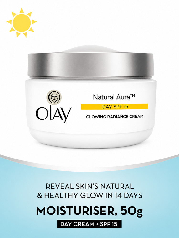 Olay Day Cream Natural Aura Glowing Radiance Cream SPF 15, 50g P941