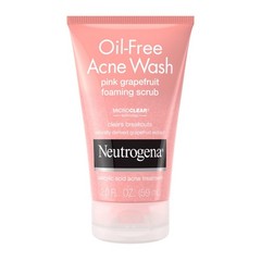 Neutrogena Oil Free Acne Wash Pink Grapefruit Scrub 2 Fl Oz