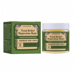 Total Relief Advanced Formula Magnesium Cream with Arnica, Menthol, MSM for Body