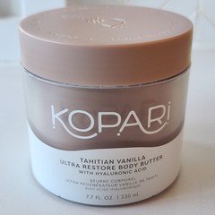 Kopari Tahitian Vanilla Ultra Restore Body Butter w/ Hyaluronic Acid 7.7 fl oz