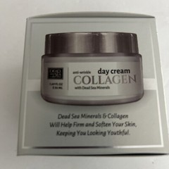 Dead Sea Minerals Collection Anti Wrinkle COLLAGEN Night Cream 1.69 oz NEW/box