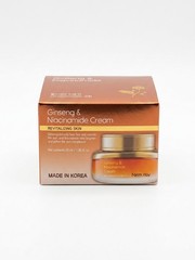 Korean Farm Stay Ginseng & Niacinamide Face Cream Exp. 04/28 Revitalizing Skin