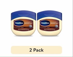 Vaseline Original Cocoa Butter Moisture Petroleum Jelly, 13 oz pack of 2