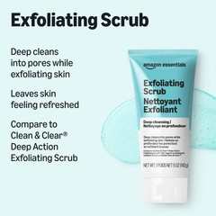 Amazon Essentials Deep Cleansing Exfoliating Scrub, 5 5 Ounce (Pack of 1)