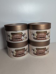 Lot of 4 Beloved Coconut&Warm Vanilla Whipped Body Scrub Each Size 10 Oz.