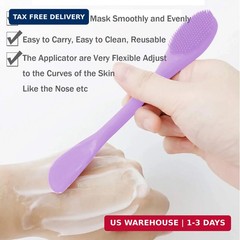 RamPula Silicone Facial Mask Applicator Face Masks Skincare Brush Facial Scrubbe