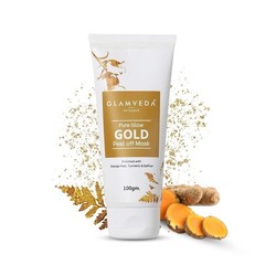 Glamveda Pure Glow Gold Peel Off Mask Glowing Skin 100g L481