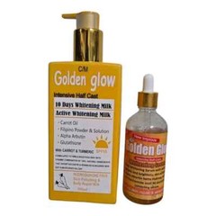 2 in 1 Golden Glow Skin Intensive Body Lotion 500ml & Serum