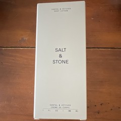 Salt & Stone Santal & Vetiver Body Lotion Moisturizer, 7 fl oz / 206 mL