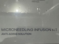 Seranova Microneedling Infusion Kit 24k Gold Device + Peptide Serum 3 Mo