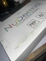 NuDerma Professional Skin Set of 6 Therapy Wand with Neon and Argon