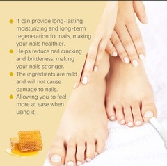 Bee Venom Nail Care Pen Brightening Thickening Moisturizing Repair 4ml”