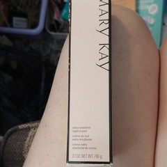 Mary Kay Extra Emollient Night Cream 2.1 oz Very Dry Hands/Feet Non-Comed