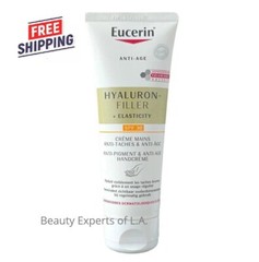 Eucerin Hyaluron Filler + Elasticity Hand Cream SPF30 75ml Anti-Pigment Exp 1/27