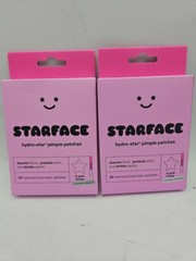 (2) Starface Hydro-Star Pimple Patches Limited Edition Pink Tones 32 Patches Ea