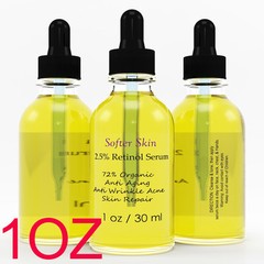 PURE RETINOL VITAMIN A 2.5% + HYALURONIC ACID – RETINOL WRINKLE CREAM / SERUM