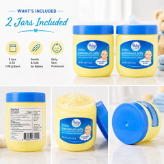 Baby Love Petroleum Jelly Baby Fresh Scent Skin Protectant 6oz – 2 Pack