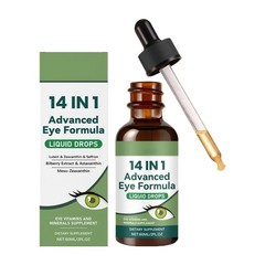 Eye Health Supplement with Lutein 60ml Dry Eye Support Supplements Eye Drop