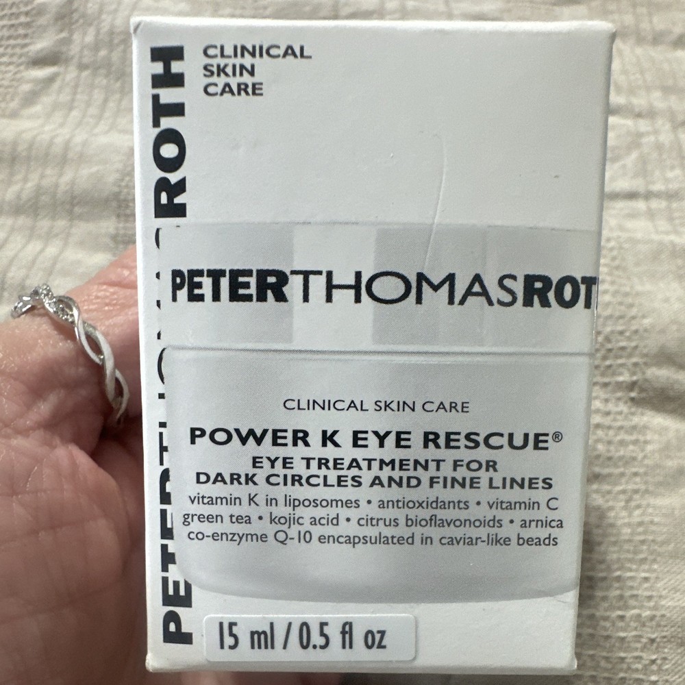 Peter Thomas Roth Power K Eye Rescue Eye Treatment Dark Circles Fine Lines 0.5