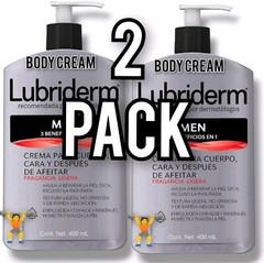 2 Pack Body Cream Lubriderm For Men 400 ml Each