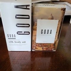 GODA Silk Body Oil 60ml and Goda perfume scent 30ml 2 pack combo