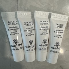 4 Sisley Sisleya Double Tenseur Instant & Long-Term .06oz / 2ml each sample