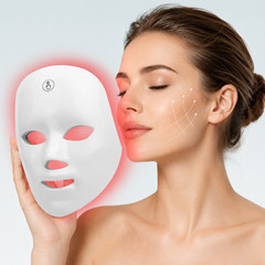 Red Light Facial Mask Beauty Lamp Home LED Facial