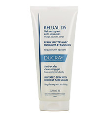 Ducray Kelual DS Foaming Gel Cleanses Purifies and Soothes 200ml Exp 04/2026