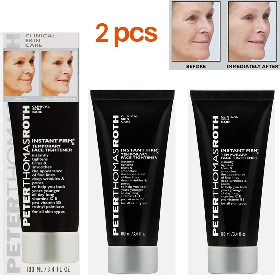 2 PACK Peter Thomas Roth Instant Firmx Temporary Face Tightener 3.4 oz 100 milli