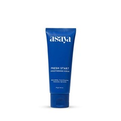 Asaya Fresh Start Smoothening Scrub | Face Exfoliator for Instant Glow-Up | 70gm