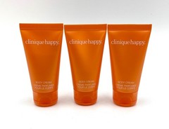 3 Pcs x Clinique HAPPY Perfume Body Cream 30ml *3= 90ml / 3 oz total