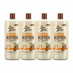 4 Pack Queen Helene Cocoa Butter Hand & Body Lotion Soothe & Soften 32 Oz Each