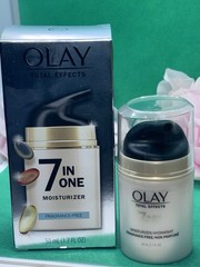 Olay Total Effects 7-in-1 Fragrance Free Moisturizer 1.7 oz New With Box Read