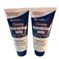 2 PK Creamy Petroleum Jelly Skin Softener Moisturizing Hydrating SKIN PROTECTAN