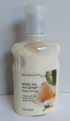 Bath & Body Works White Tea and Ginger Body Lotion 8 Oz DISCONTINUED Vintage