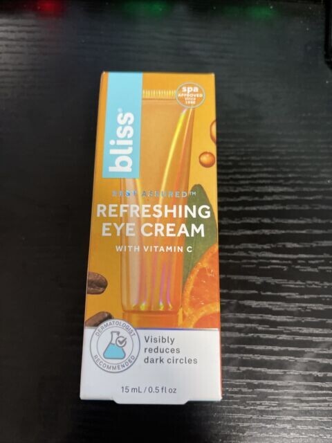 Bliss Refreshing Eye Cream W/ Vitamin C 0.5oz