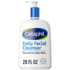 Cetaphil Daily Face Cleanser 20oz Hypoallergenic for Sensitive Skin